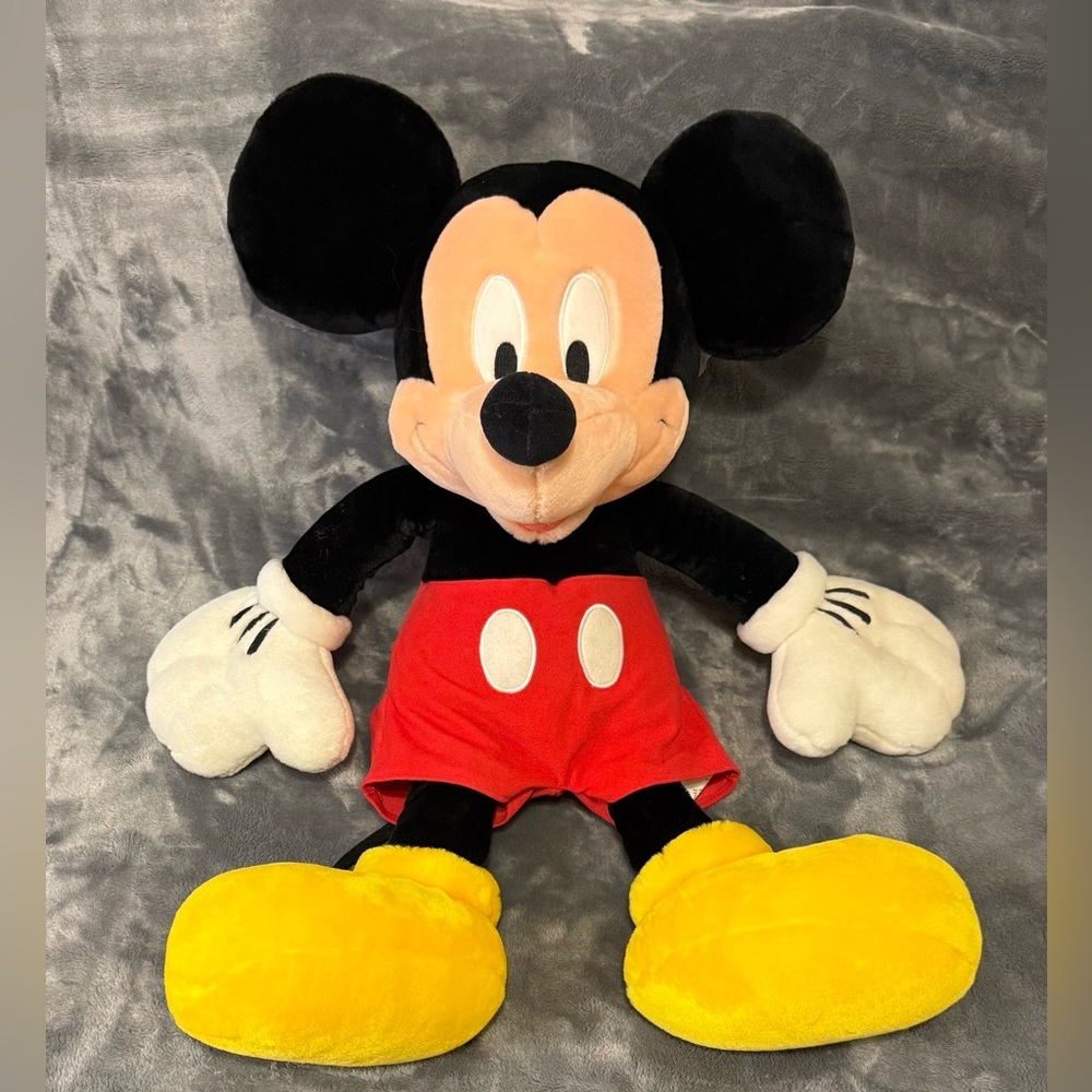 Disney Store Mickey Mouse Stuffed Animal Plush Toy Extra Large